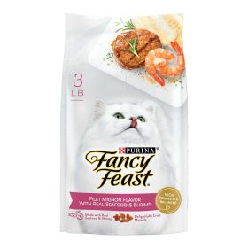 Purina Fancy Feast Wet Cat Food Seafood Shrimp, 3 lb Bag